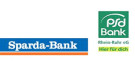 Logos der beiden Banken Sparda-Bank West und PSD Bank Rhein-Ruhr