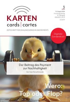 Der Beitrag des Payment zur Nachhaltigkeit