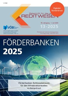Förderbanken: Schlüsselakteure für den Infrastrukturausbau