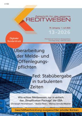 Wie echtes Meldewesen, nur in einfach: das „Simplification Package“ der EBA