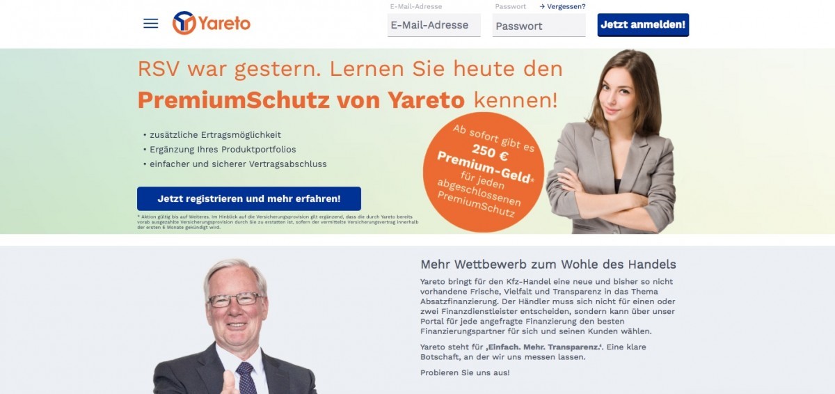 ING-Diba vergibt Autokredit auf www.yareto.de ...